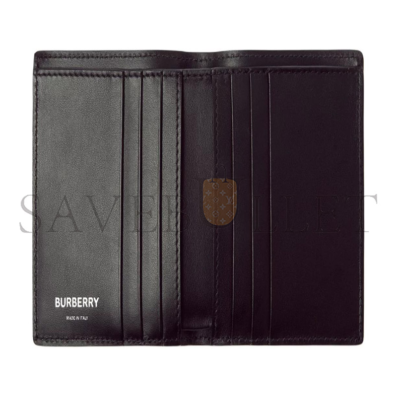 BURBERRY CHECK SLIM BIFOLD WALLET 80741131 (10.5*9cm)